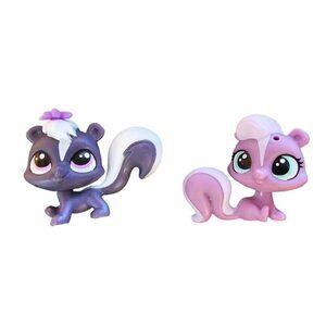 Hasbro Littlest Pet Shop LPS Surprise Families Sateen Sunrise L'aroma Set of 2
